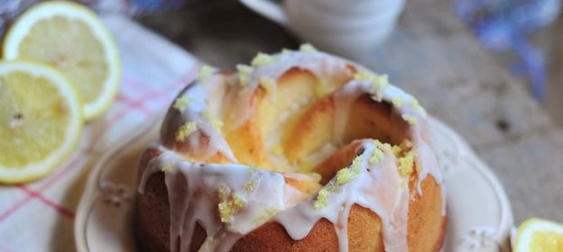 Лимонный кекс