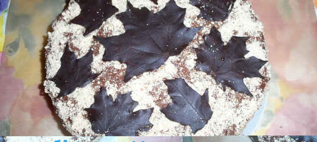 Шоколадно-ореховый торт