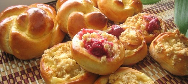 Вкусные булочки с разными начинками!!!