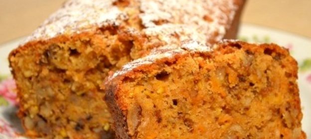 Кекс из тыквы