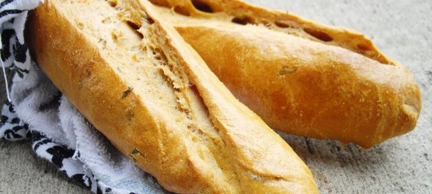 Багеты с зеленью