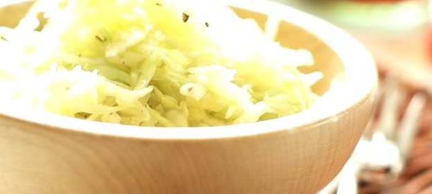 Салат из капусты с уксусом