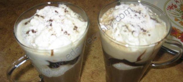 холодный кофе гляссе