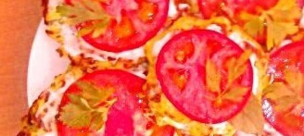 Запеканка хлебная с орехами