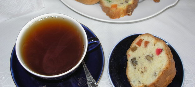 кекс с цукатами