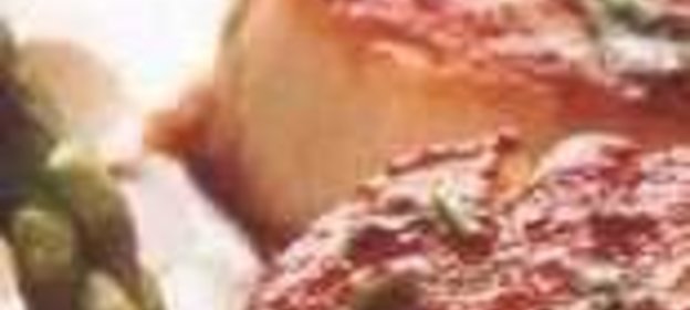 Жареные морские гребешки с эстрагоновым соусом