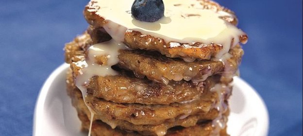 Гречневые оладьи с медом
