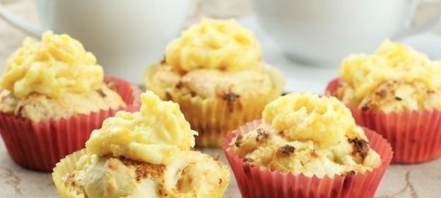 Кекс с курагой