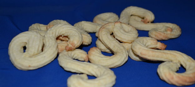 Итальянское печенье с полентой