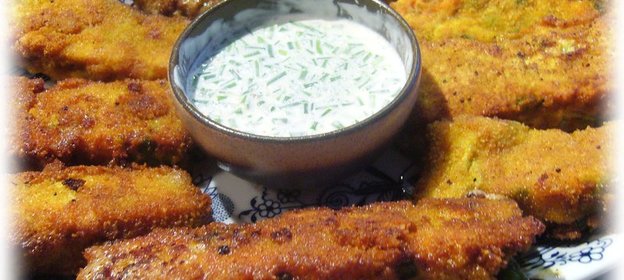 Сырно-овощные палочки