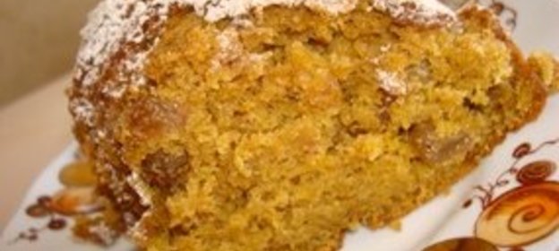 Тыквенно-апельсиновый кекс
