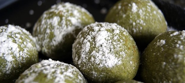 Печенье с зеленым чаем