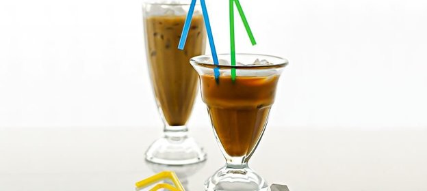 Кофе фраппе - холодный и очень сладкий