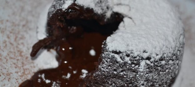 Шоколадный фондан