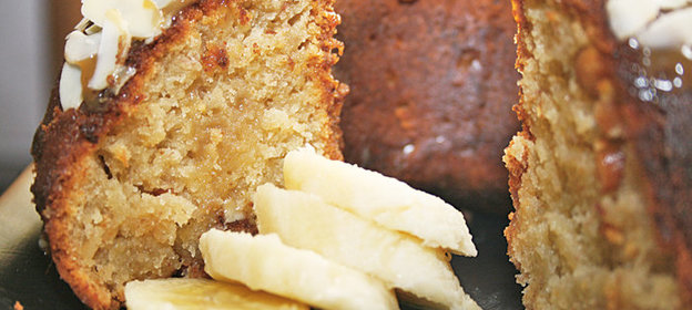 Бананово-творожный КЕКС