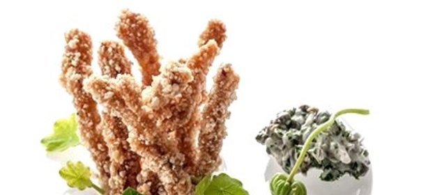 Свиные ушки в кляре