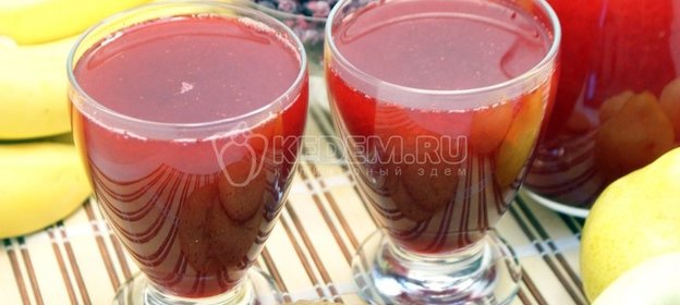 Брусничный морс