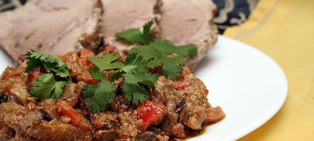 Овощи в сметане