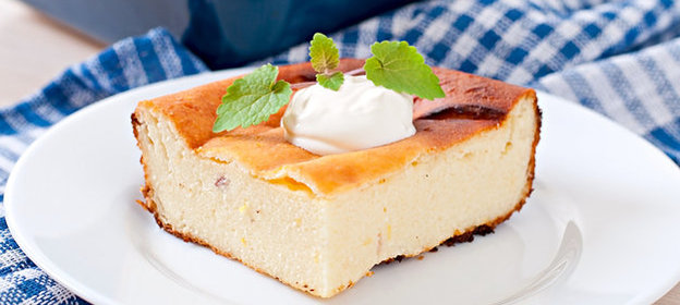 Классическая творожная запеканка