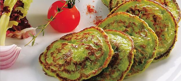 Овощные оладьи