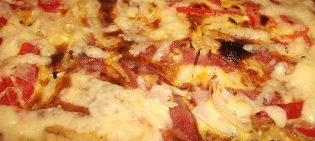 Пицца быстрая на кефире