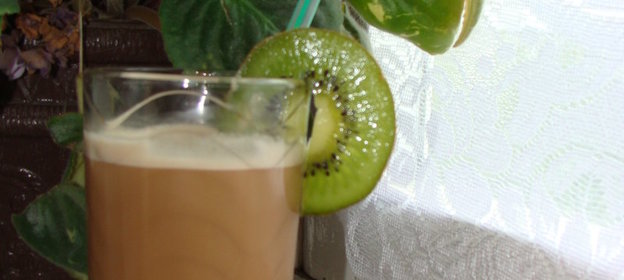 простенький освежающий кофейный коктейль