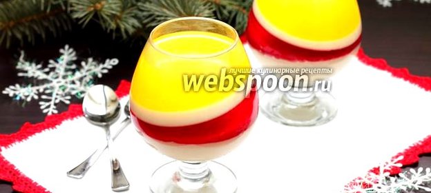 Бананово-апельсиновое желе