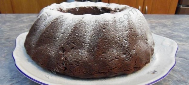 Кекс с начинкой