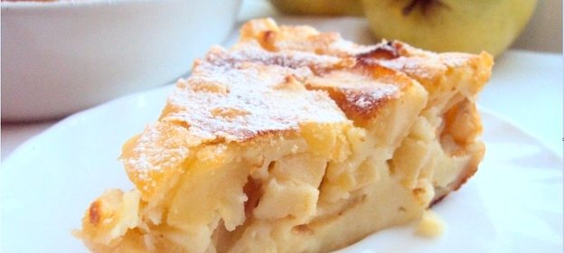 Яблочная запеканка