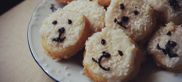 Песочное печенье Маленький тюлень