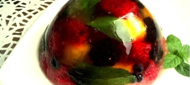 Фруктово ягодное желе