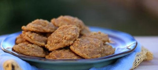 Тыквенное печенье с овсяными хлопьями