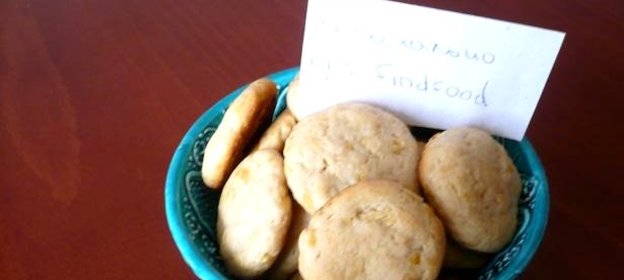 Постное лимонное печенье