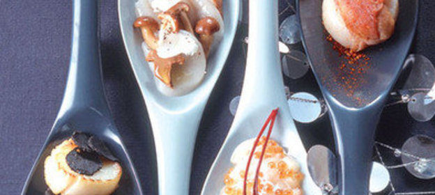 Морские гребешки ассорти