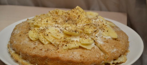 Торт-желе на основе сладкого коржа