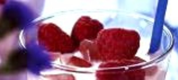 Фраппе с малиной