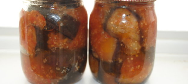 Баклажаны в аджике