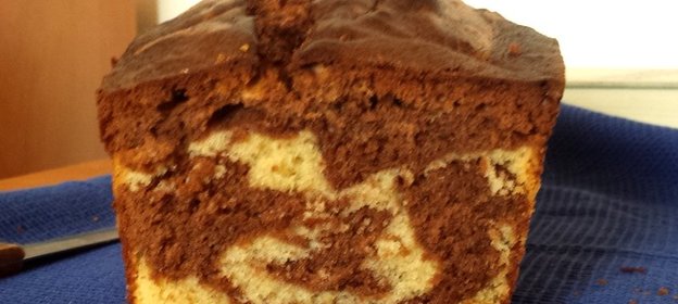 Кекс с нутеллой и кокосовым молоком