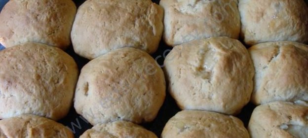 Булочки с яблоками