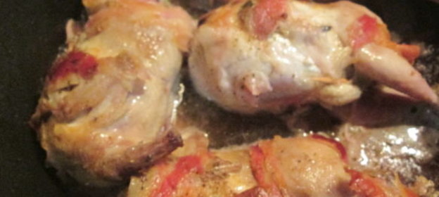 Пицца с окороком