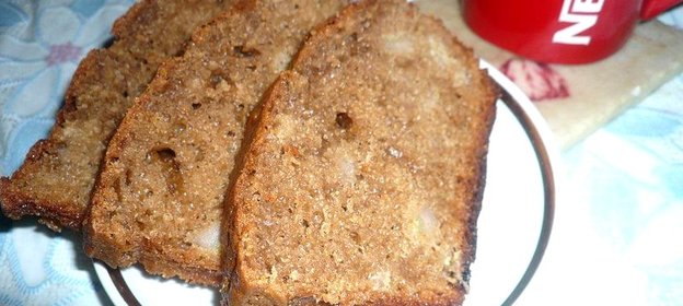 Кекс кофейный с бананом