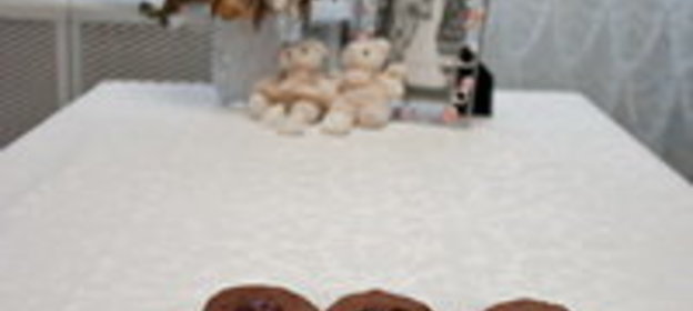 Шоколадное печенье Сердечки