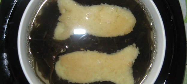 Суп с морской капустой для детей Аквариум