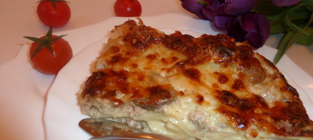 МАФАЛДЕ ( или манфреди) или домашняя паста с индейкой и грибами