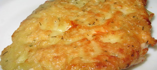 Куриная отбивная в картофельном кляре