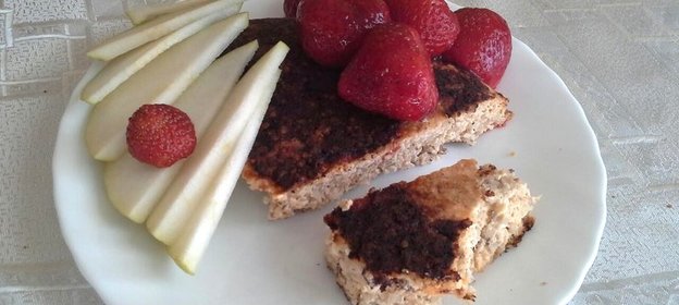 Ячневая запеканка