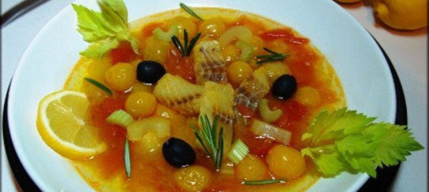 Средиземноморский рыбный суп