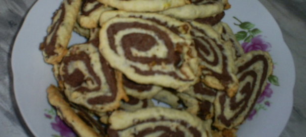 Печенье в полосочку