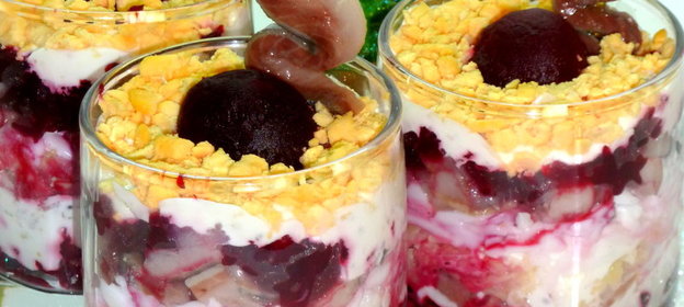 СЕЛЕДКА ПОД ШУБОЙ на новый лад (практически диетически)