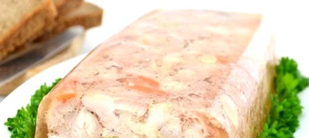 Куриный рулет в желе